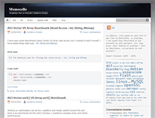 Tablet Screenshot of momocello.com